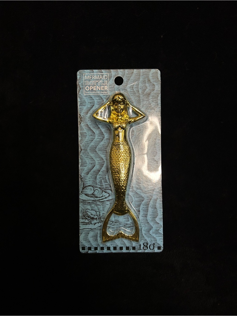 Gold Mermaid Bottle Opener